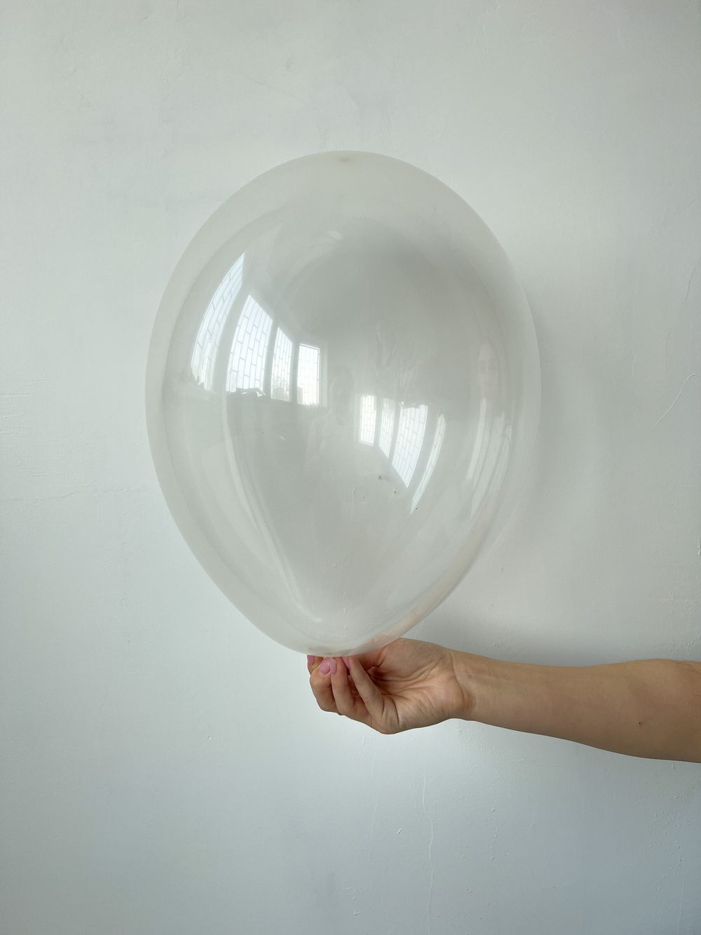 B Шар кристалл 12" / 30 см 038 прозрачный Clear (БГ-17)  Изображение2