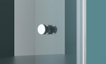 Душевая дверь BelBagno Etna 120 ETNA-B-12-60/60-C-Cr-90 профиль Хром стекло прозрачное