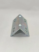 Уголки металлические крепёжные мебельные 43 мм/12штук