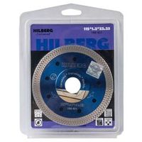 Диск алмазный Hilberg Hard X-type 115x1,2x10x22,23 мм