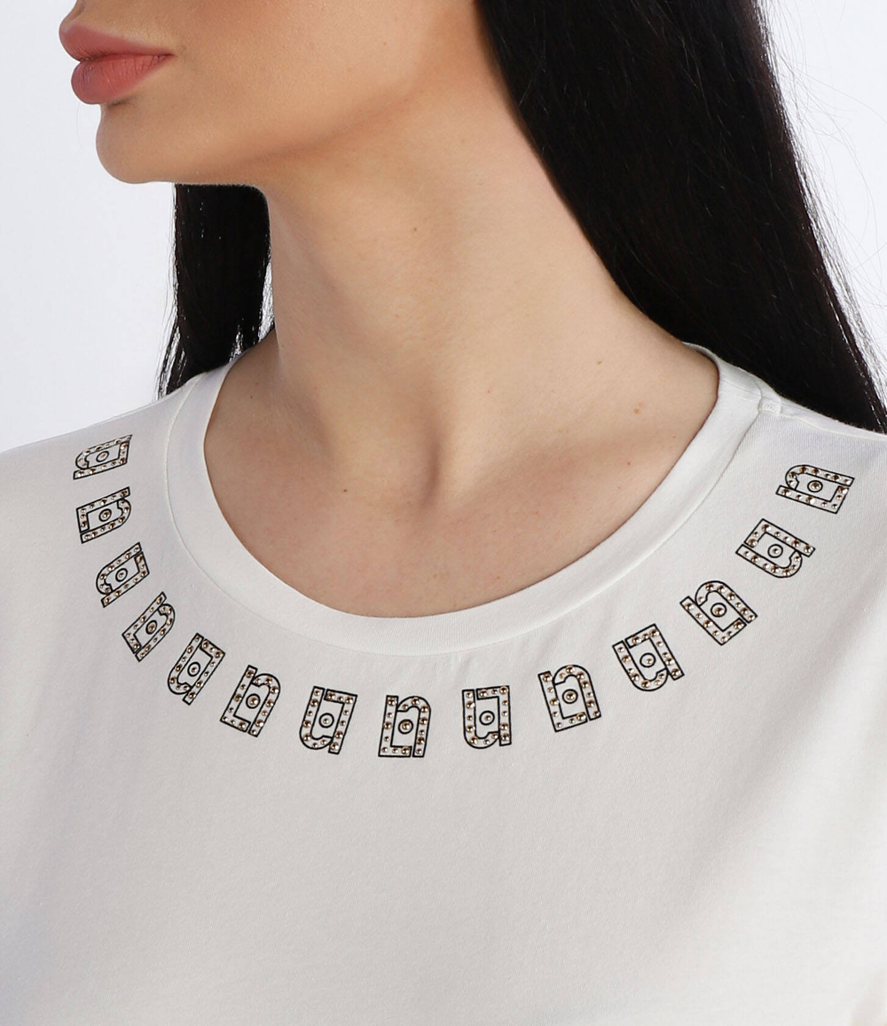 Футболка Liu Jo Sport - кремовый(TA4135 JS003)