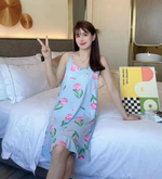 Сорочка б/в на бретели 341-145