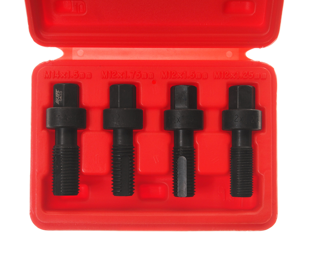 Набор метчиков для восстановления резьбы ступицы колеса JTC