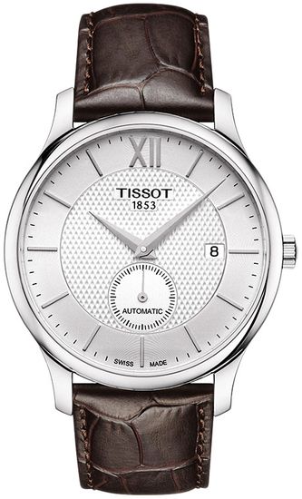 Мужские швейцарские часы Tissot Tradition Automatic Small Second T063.428.16.038.00