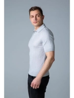 Поло с косами с коротким рукавом