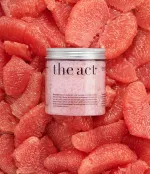 Детокс скраб для ног розовый грейпфрут The Act Detoxifying Leg Scrub Bath Soak 300 г