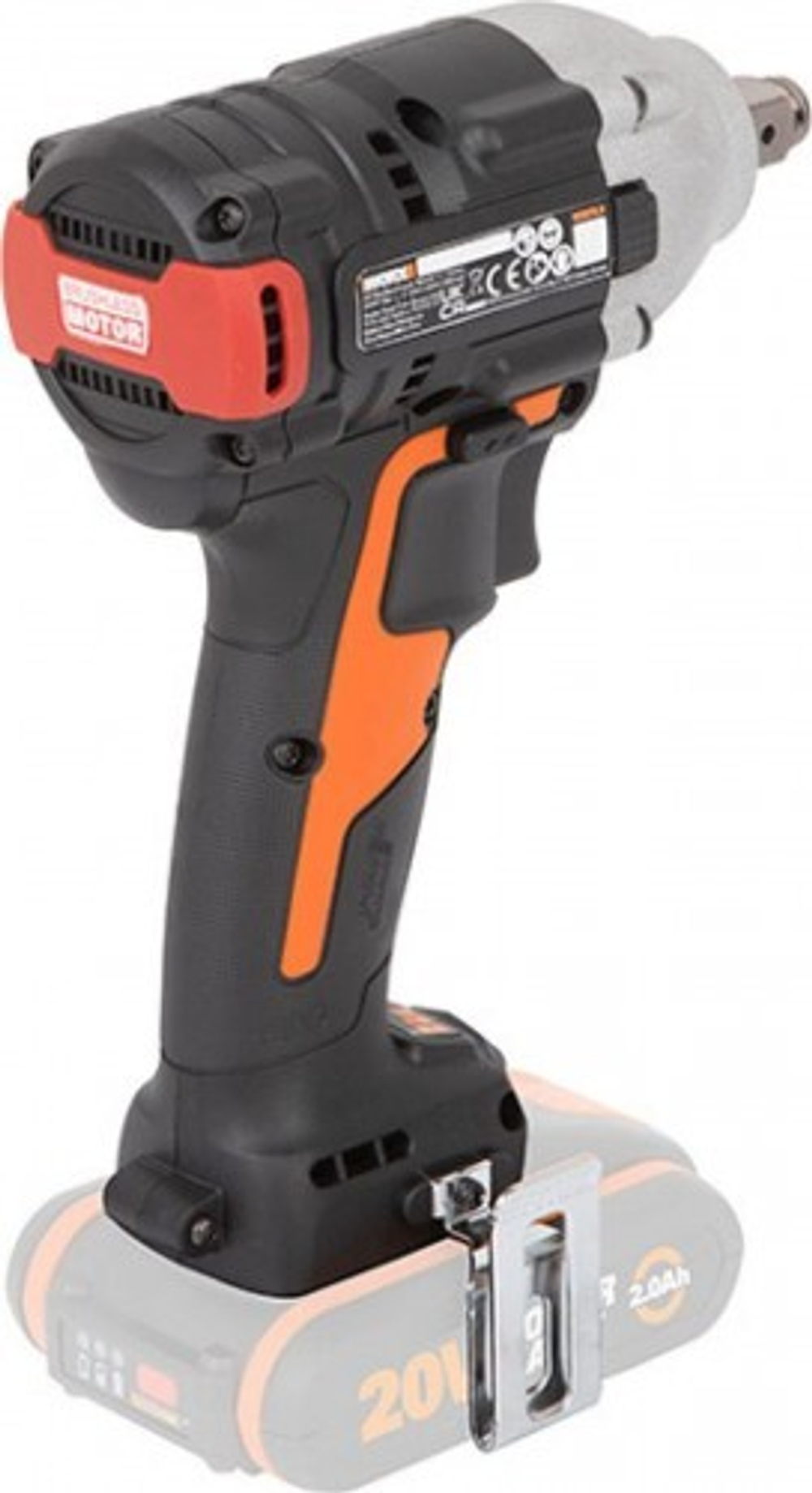 Гайковерт аккумуляторный Worx WX272.9 без АКБ и ЗУ бесщеточный WX272.9