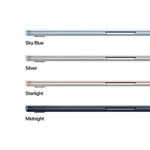15-inch MacBook Air: Apple M5 chip with 10-core CPU and 10-core GPU, 16GB, 512GB SSD - Silver,Model A3448