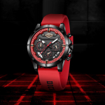 Dickies Wrist Watch Quartz Movement Silicone Strap Black Dial Men"s Watches Box Limited Edition