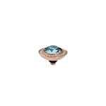 Шарм Qudo Tondo Deluxe Aquamarine 647209 BL/RG