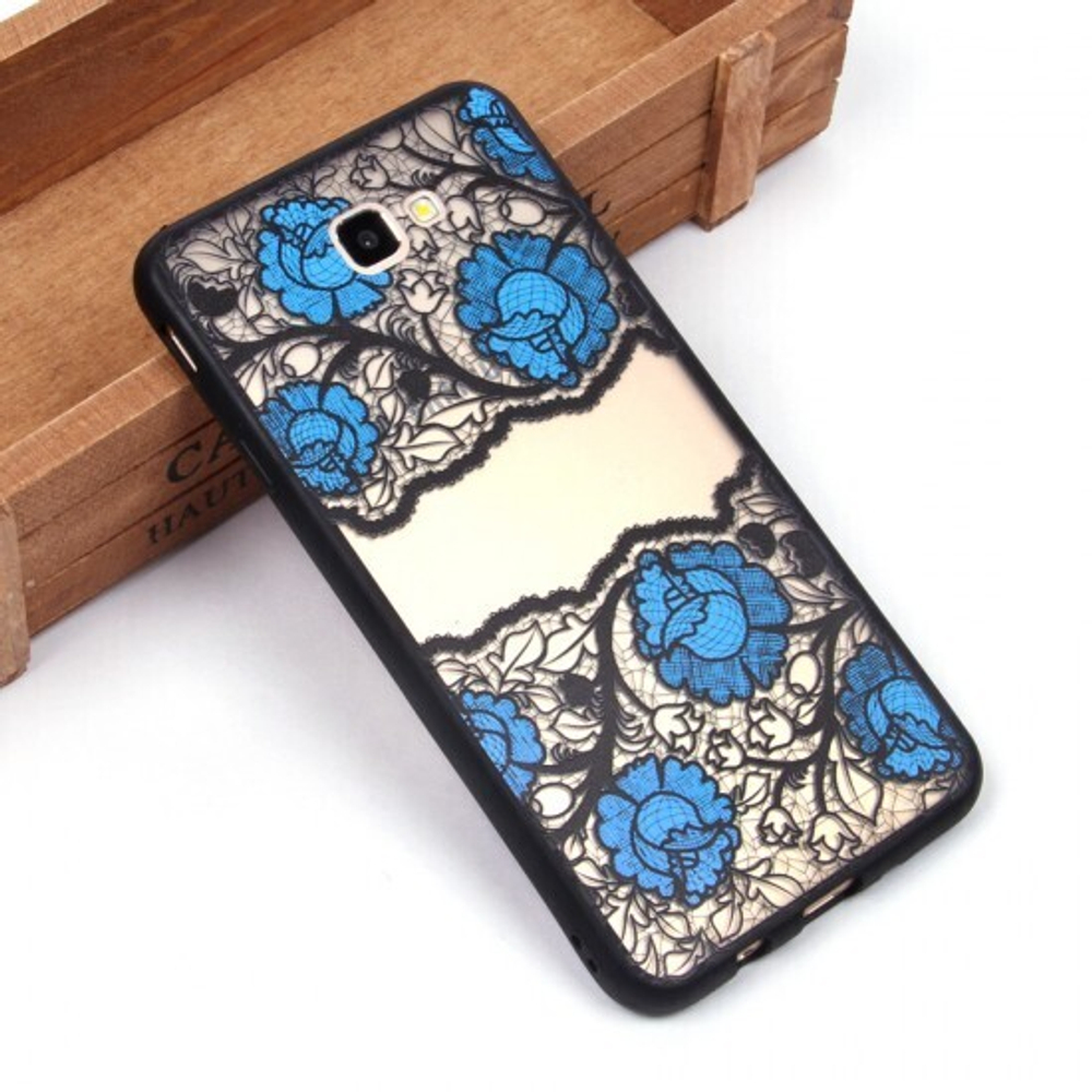 Чехол Кружево для Samsung Galaxy J7 Prime, 003682