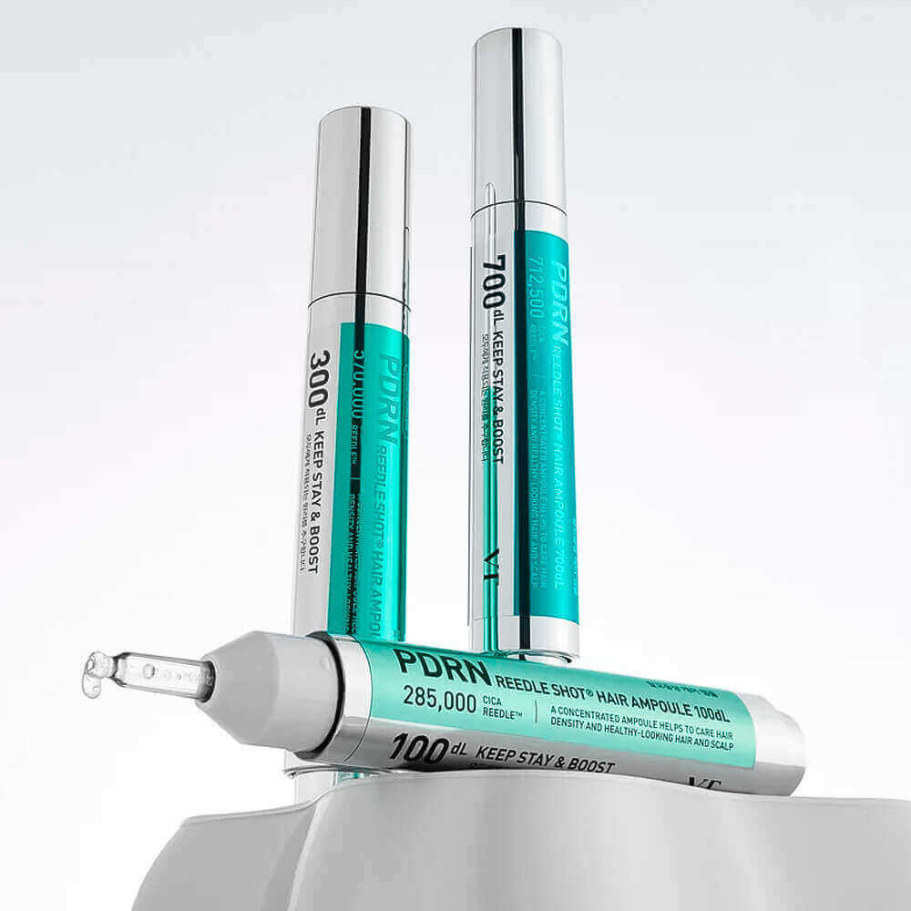 Ампула против выпадения волос с микроиглами и ПДРН VT Cosmetics PDRN Reedle Shot Hair Ampoule 100dL, 300dL,700dL