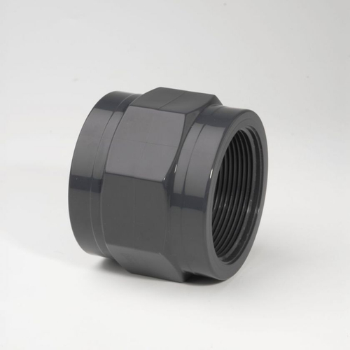 Муфта ПВХ (НПВХ) с внутренней резьбой под клей (Ру10), PLIMAT, Португалия
