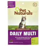Pet Naturals, Daily Multi, мультивитаминная добавка, для кошек всех размеров, 30 жевательных таблеток, 37,5 г (1,32 унции)