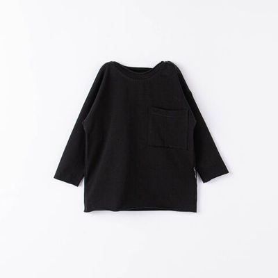 Basic long-sleeved T-shirt - Black