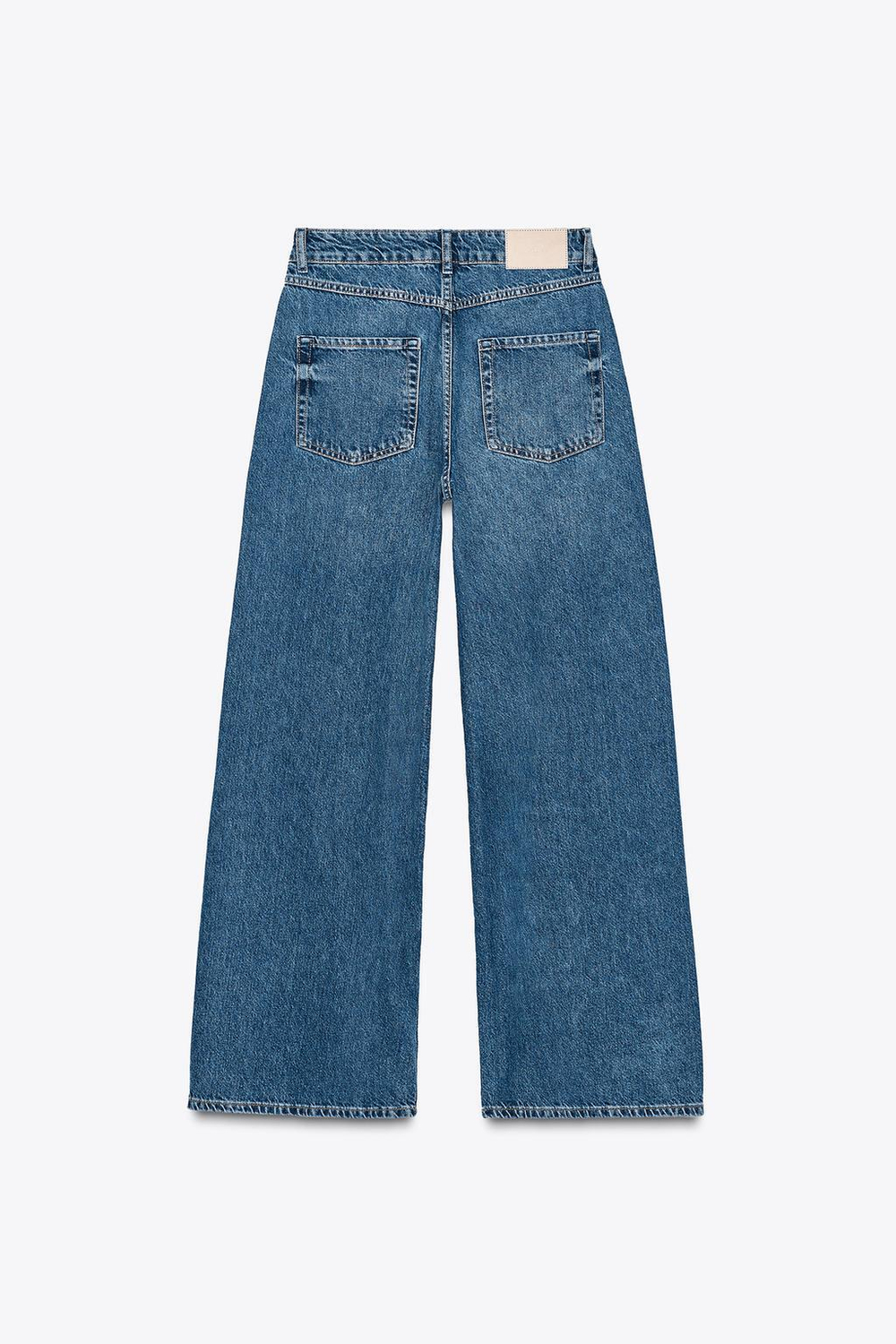 Джинсы z1975 long length wide leg со средней посадкой