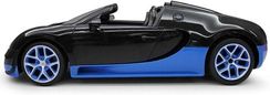 Oyuncaq avtomobil Rastar Bugatti Grand Sport Vitesse Die-Cast Model, Black and Blue