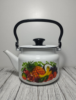 Чайник 2л цил Белый Эквадор 42704-102/6