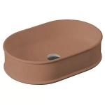 Раковина накладная Artceram Atelier 60 ATL002 40 00 tortora