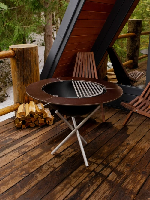 Дровяной гриль-очаг Эльбрус GO