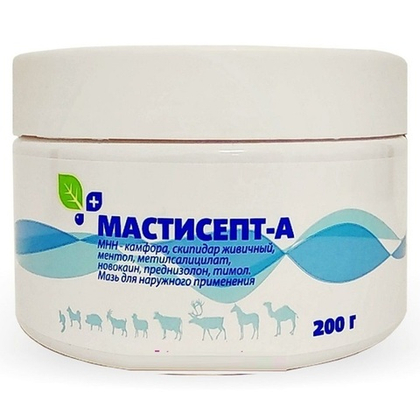 Мастисепт-А Мазь наружная антисептического, противовоспалительного, болеутоляющего и смягчающего действия
