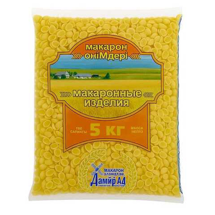 Макароны Дамир АА ракушки 5 кг