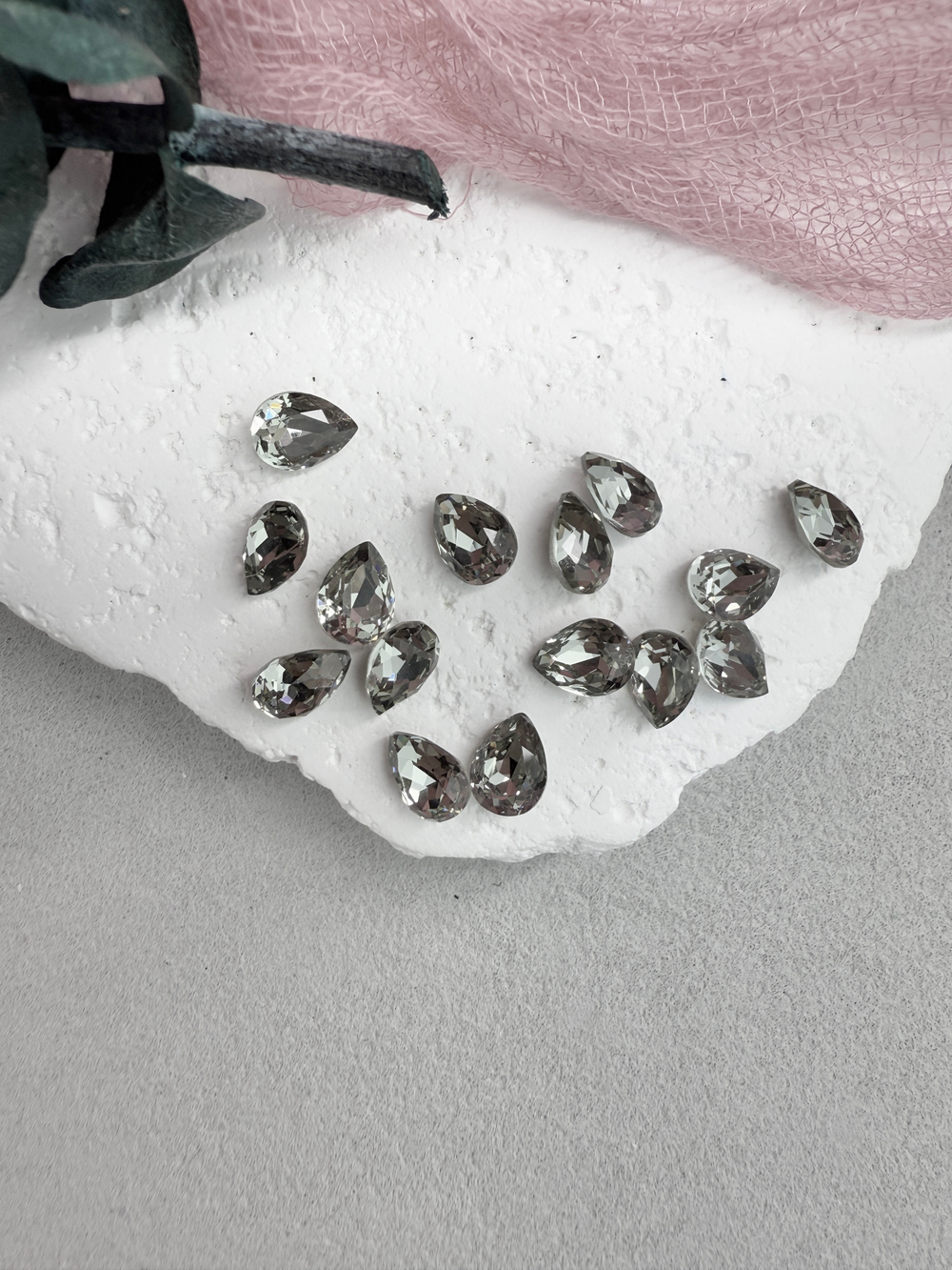 Капля Drop 6*8 мм, Black Diamond