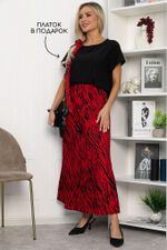 Юбка Лантана (красная) Ю13742-6М LT Collection