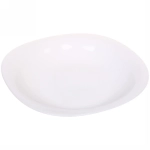 Тарелка «White magic» 21*21см глубокая, стеклокерамика мягкий квадрат