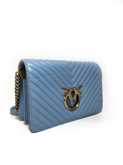 CLASSIC LOVE BAG CLICK CHEVRON – blue