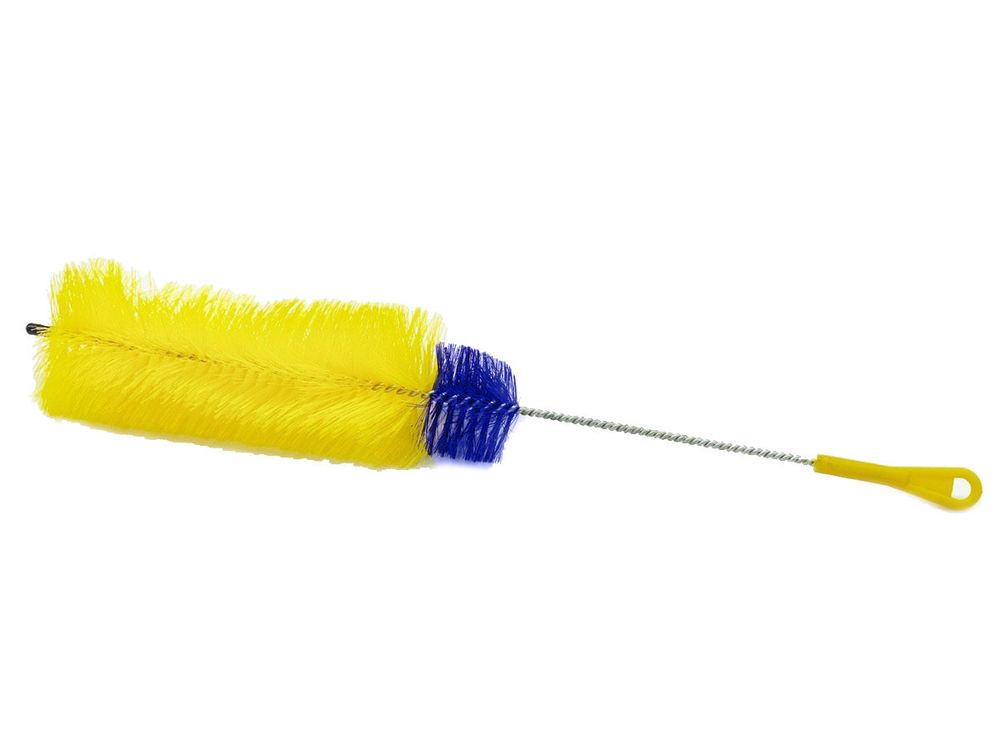 Al-Mani flask brush yellow (blue)