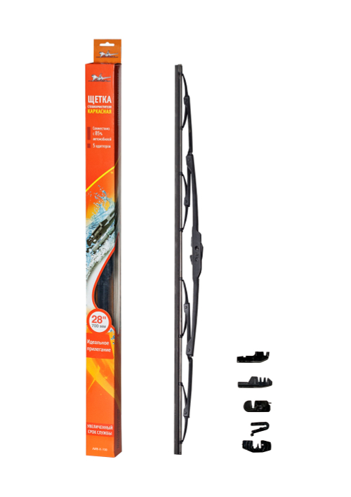 Щетка стеклоочистителя каркасная Airline 28"/700мм