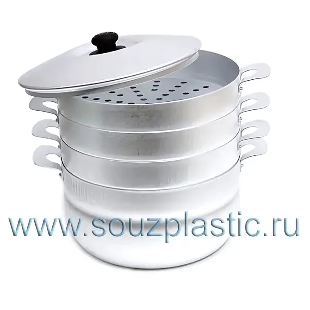 Мантоварка 6л (3 сет.) КАЛИТВА (алюминий)