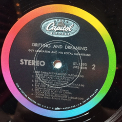 Винтажная виниловая пластинка LP Guy Lombardo And His Royal Canadians Drifting And Dreaming (USA 1971)