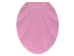 Сиденье для унитаза "Ракушка" розовое