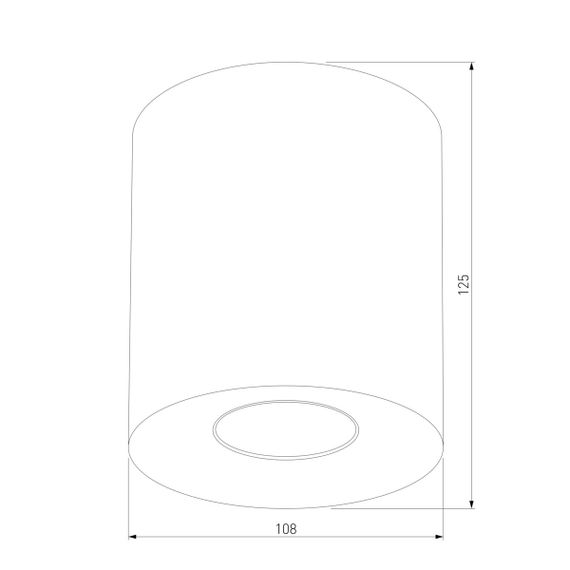 Потолочный светильник TK Lighting 3237 Orion White