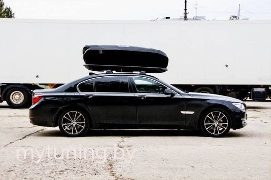 Автобокс Broomer Venture LS (450 л.)  АБС/ПММА (Черный глянец)