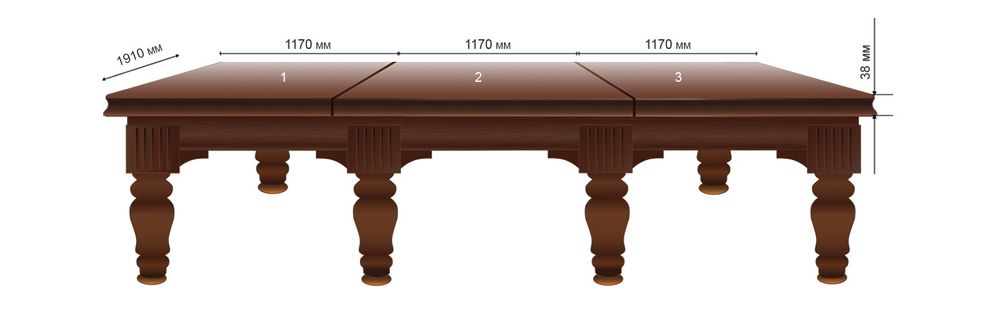 Столешница СБ, 11ф (Дуб натуральный(natur-wood))