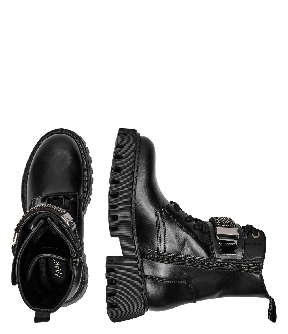 Кожаные ботильоны Marc Cain - черный(XS SB.12 L24)