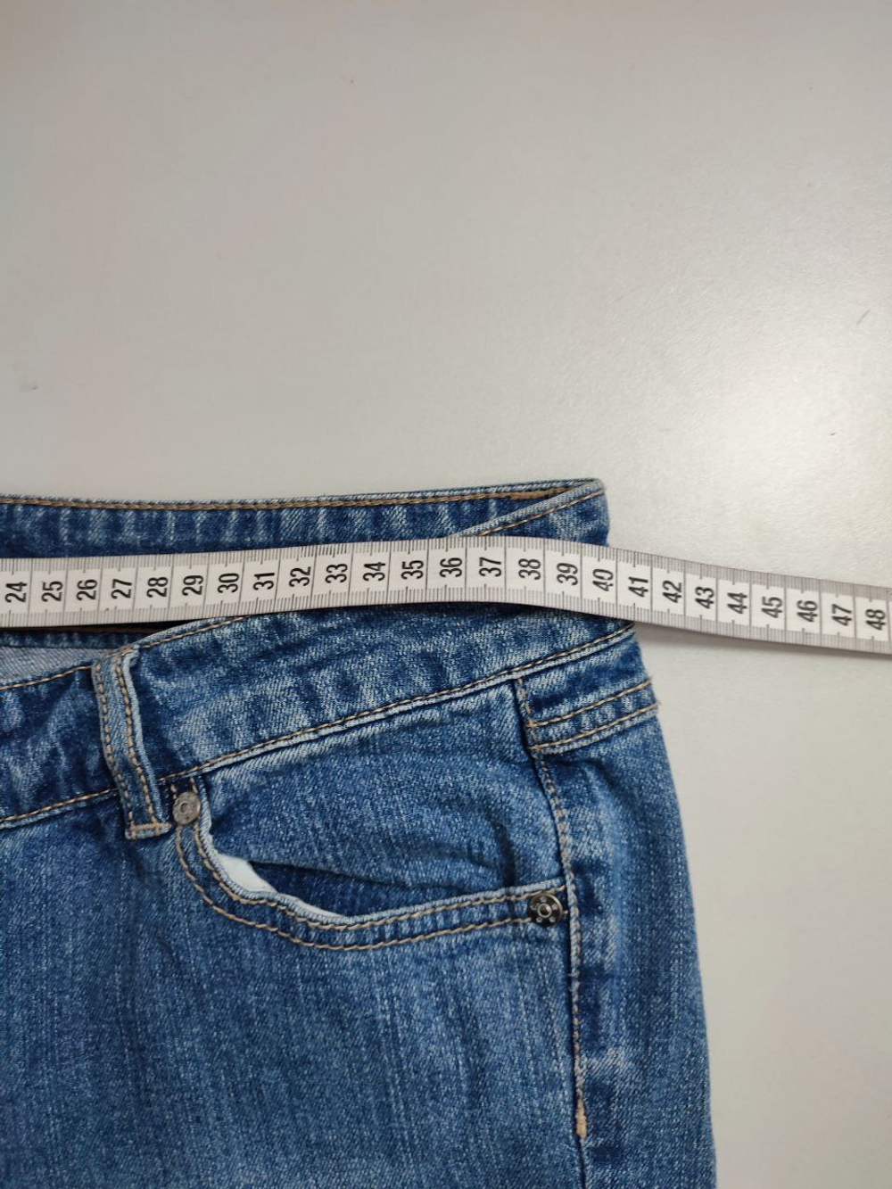 Джинсы La Redoute светлые 44 размер