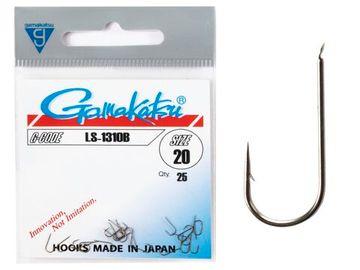 Крючки Gamakatsu LS-1310B HOOKS BRONZE разм. 20 25шт.