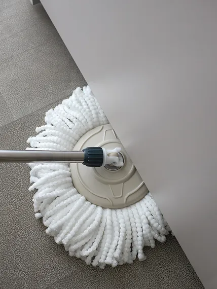 Швабра с ведром и центрифугой cleanup, 7 л.