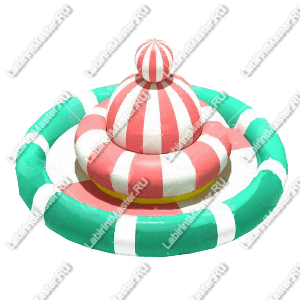 Электрическая карусель детская 4KIDS "Сладость"