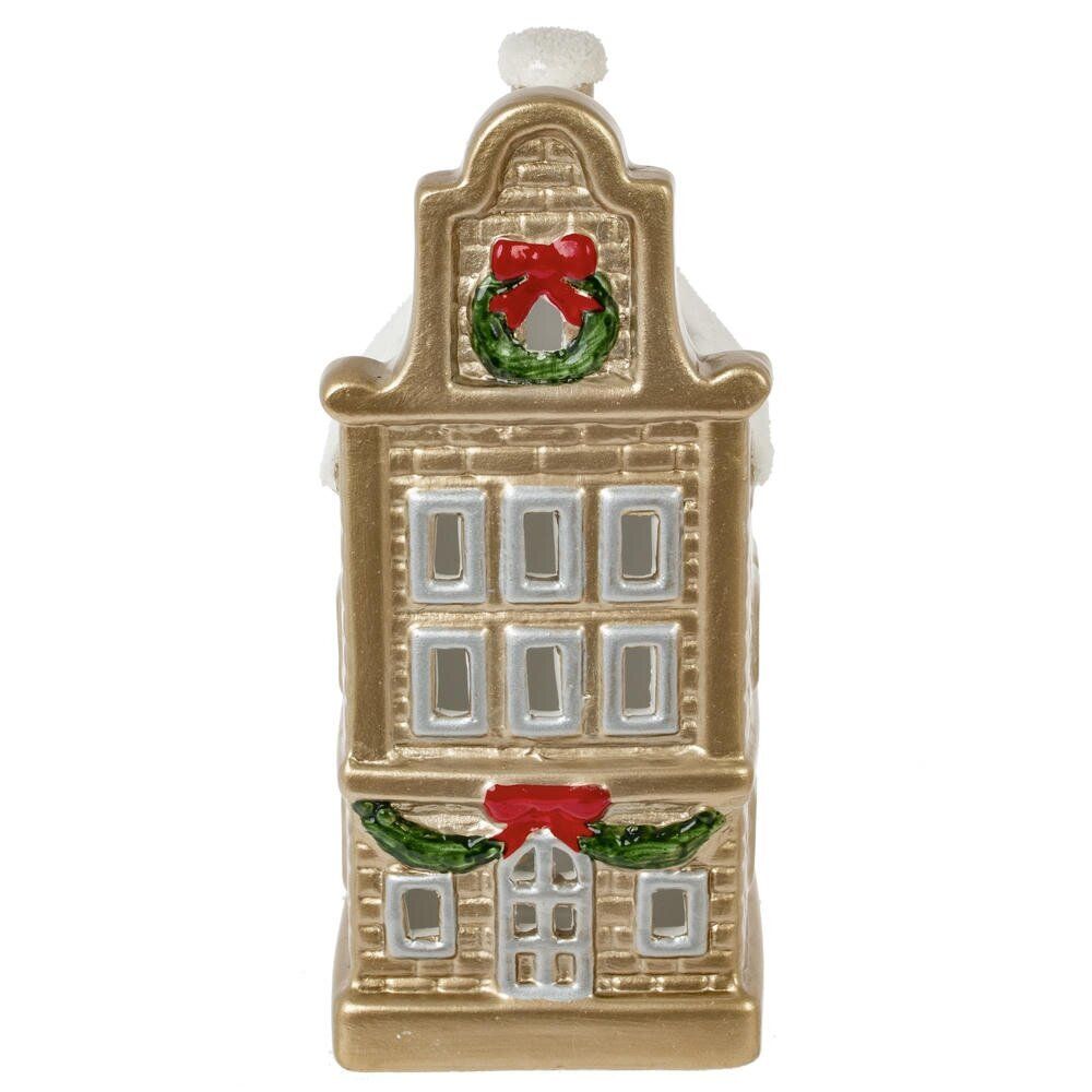 GAEM Фигурка декоративная "Домик" (подсветка, 2xLR44), L7,5 W6,5 H17,5 см