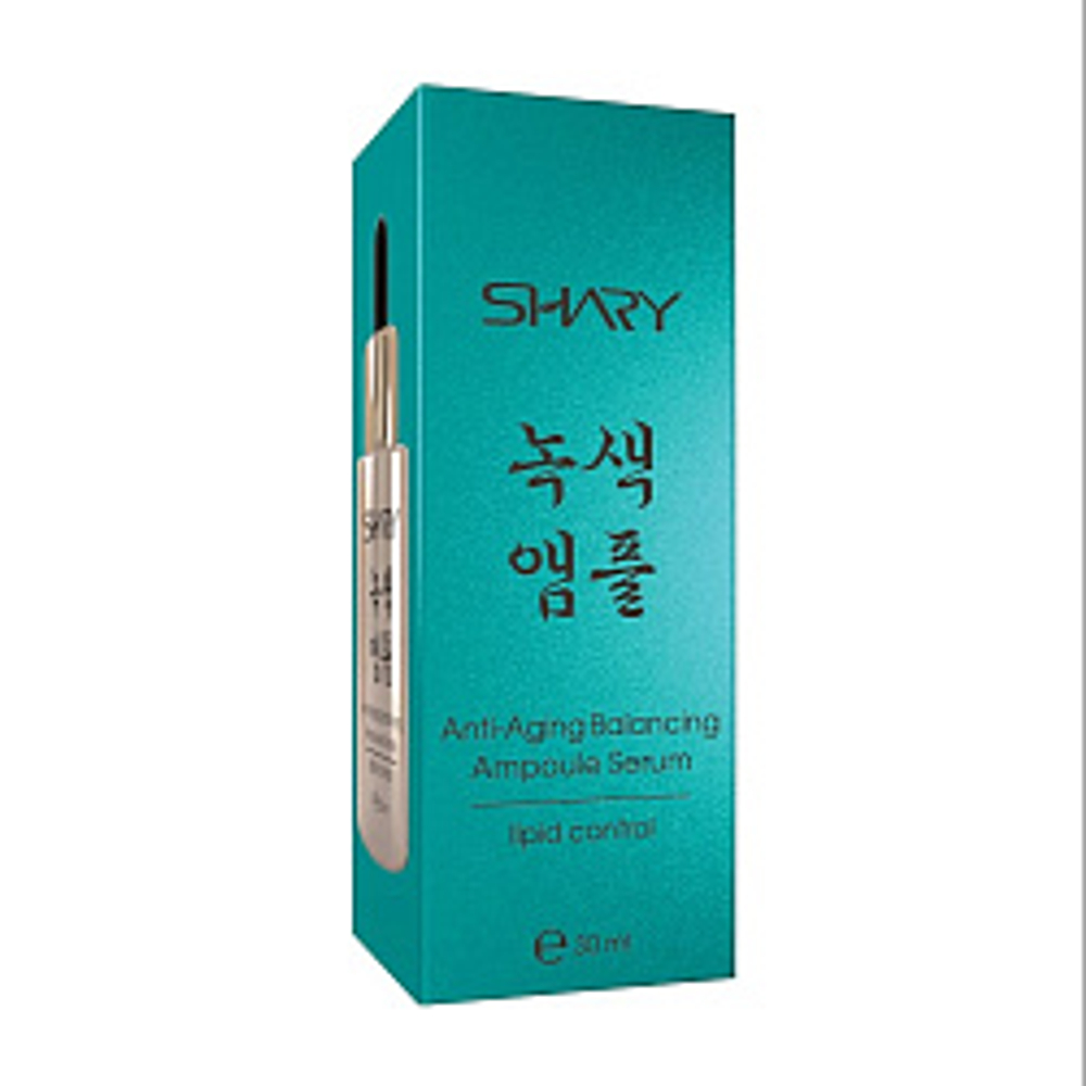[SHARY] Ампульная антивозрастная сыворотка-баланс для жирной и комбинированной кожи лица, 30мл