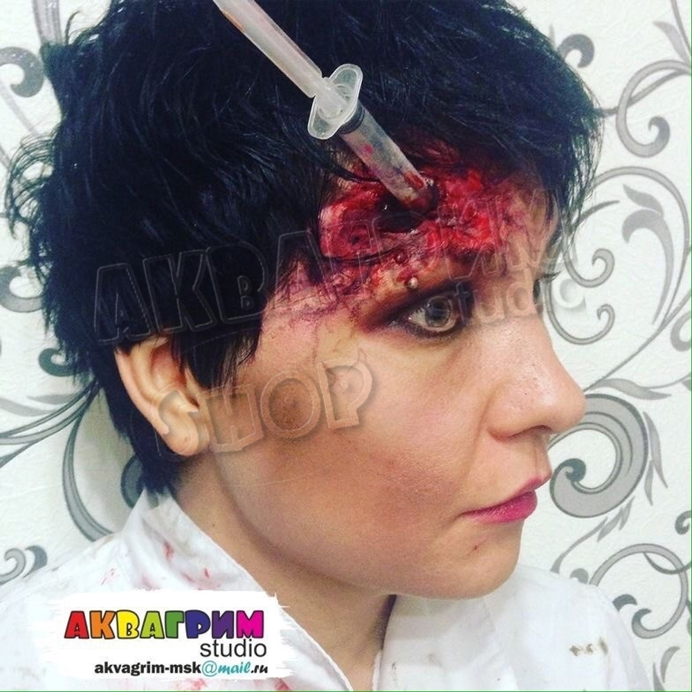 Курс грима на хэллоуин "Страшно красивые маски"