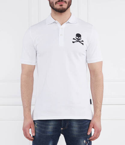 Поло Philipp Plein - белый(MTK6247 PTE003N)