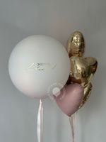 Воздушные шары на девичник с шаром-сюрприз №8754