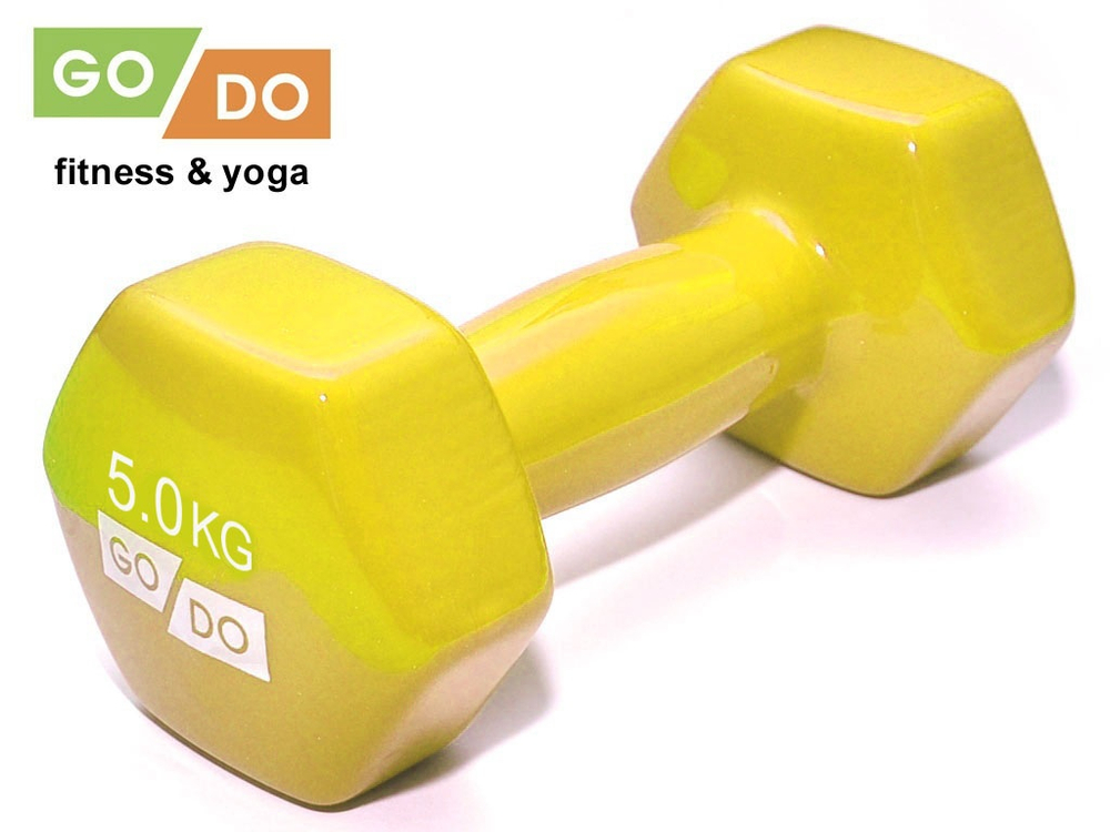 Гантель в виниловой оболочке GO DO