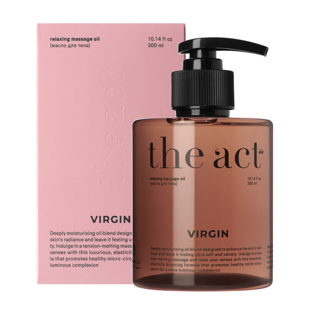Массажное масло для тела The Act Relaxing Massage Oil Virgin 300 мл